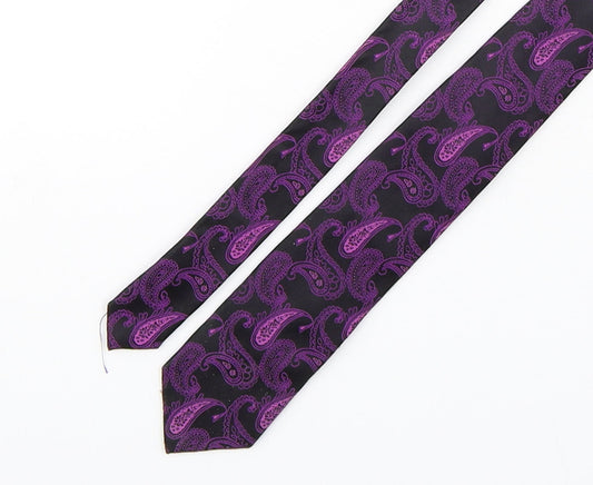 stvdio Mens Multicoloured Paisley Silk Pointed Tie One Size