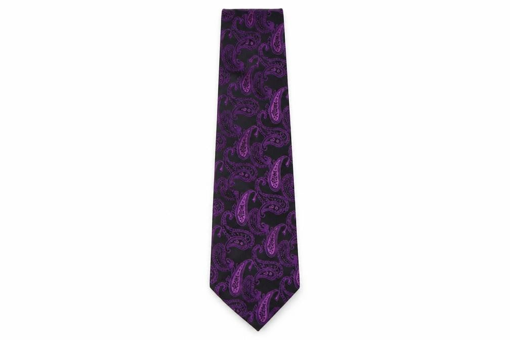 Mens stvdio Multicoloured Paisley  Pointed Tie