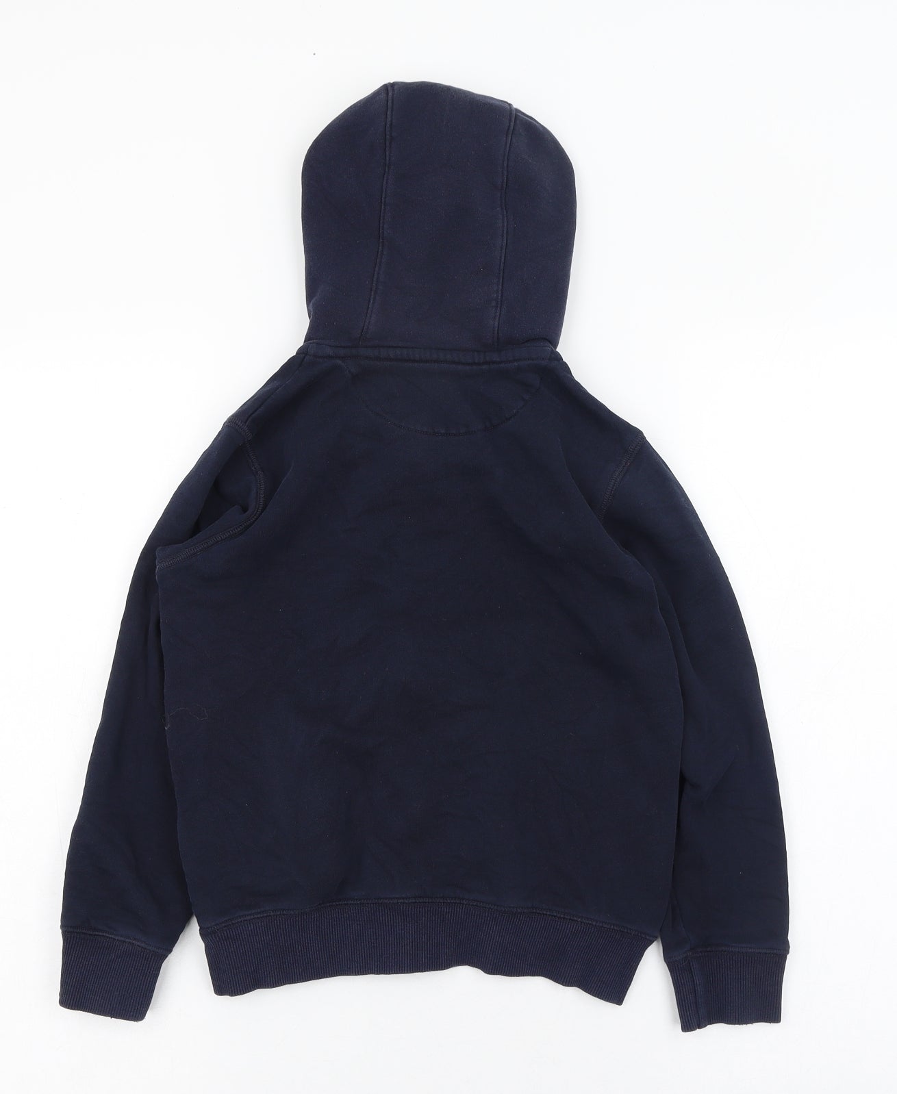 Schoolwear Boys Blue  Cotton Full Zip Hoodie Size 9 Years  Zip - School
