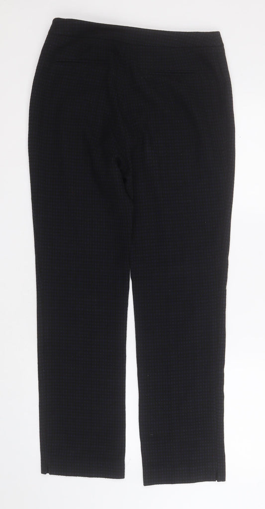 CC Womens Black  Polyester Carrot Trousers Size 10 L28 in Regular Zip
