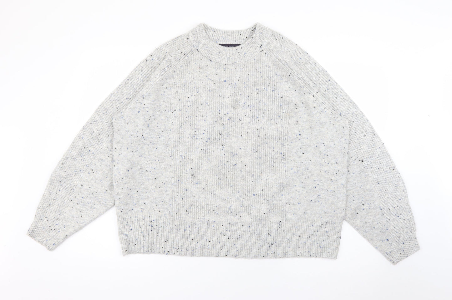 Womens UK Size XL Marks and Spencer Grey Pullover Jumper