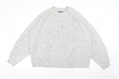 Womens UK Size XL Marks and Spencer Grey Pullover Jumper