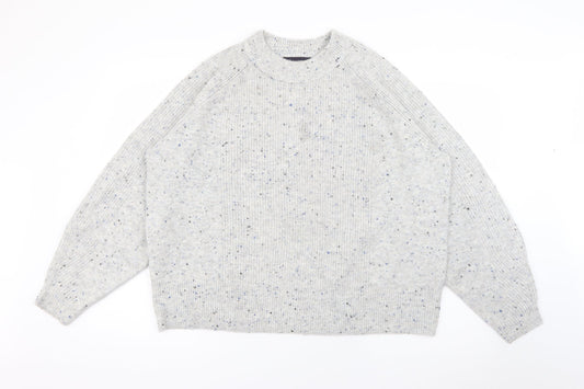 Womens UK Size XL Marks and Spencer Grey Pullover Jumper