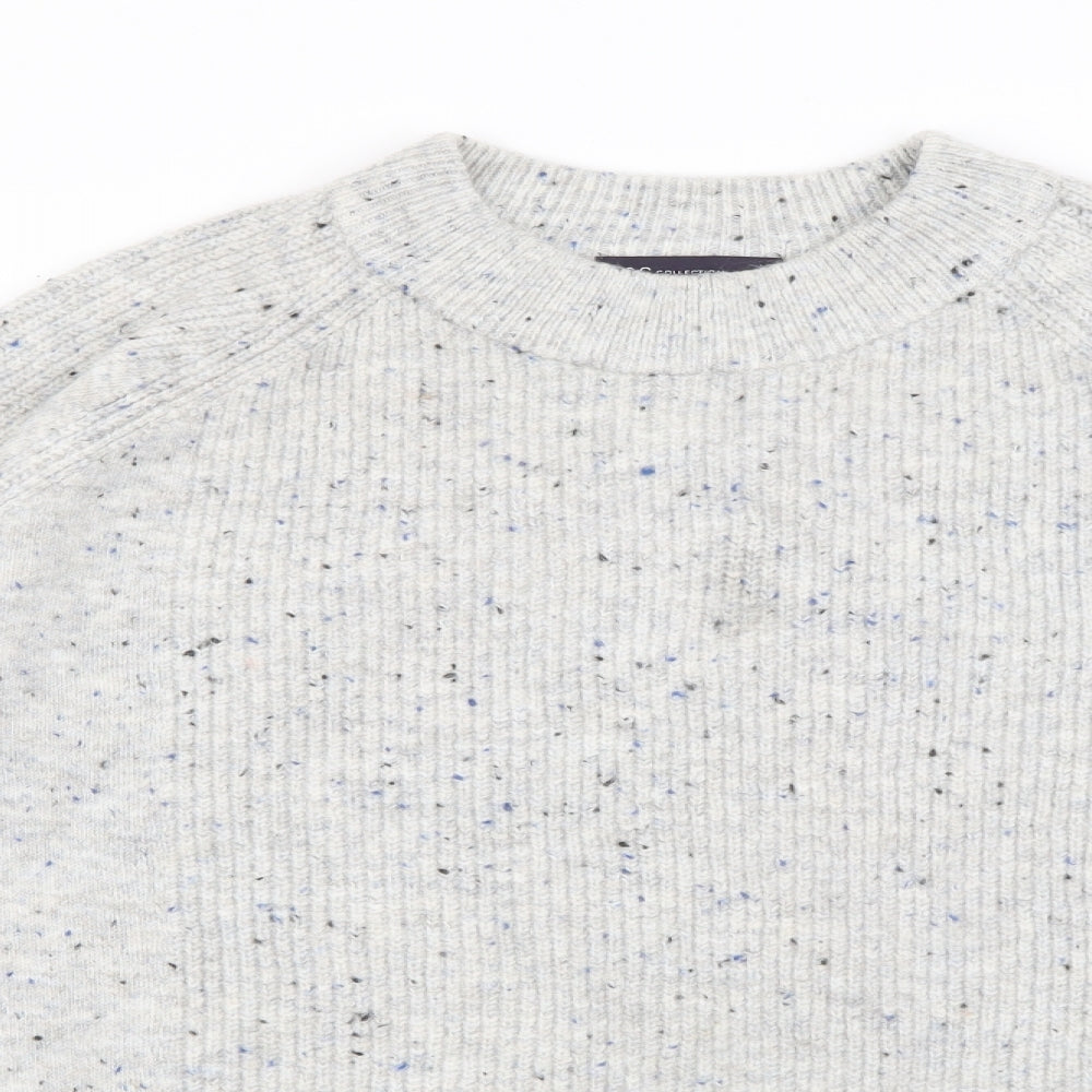 Womens UK Size XL Marks and Spencer Grey Pullover Jumper