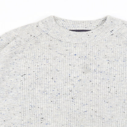 Womens UK Size XL Marks and Spencer Grey Pullover Jumper