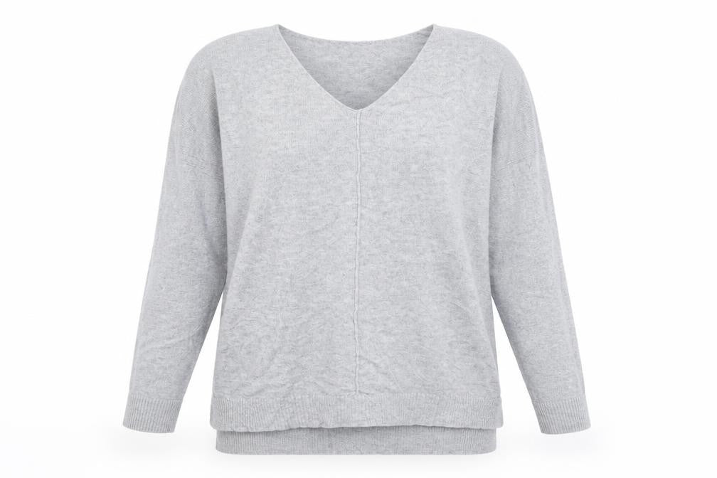 Womens UK Size S Primark Grey Pullover Jumper