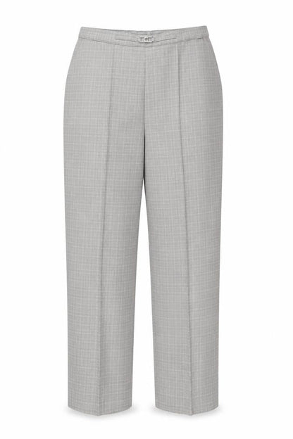 Womens UK Size 14 Classics Regular Fit Carrot Grey Trousers