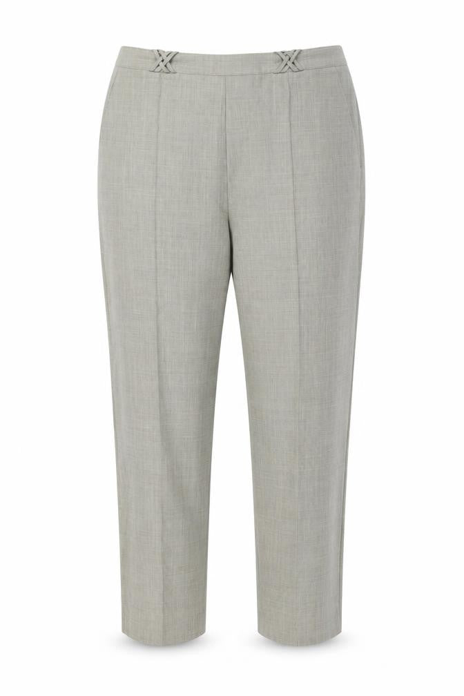 Womens UK Size 14 Classics Regular Fit Carrot Green Trousers