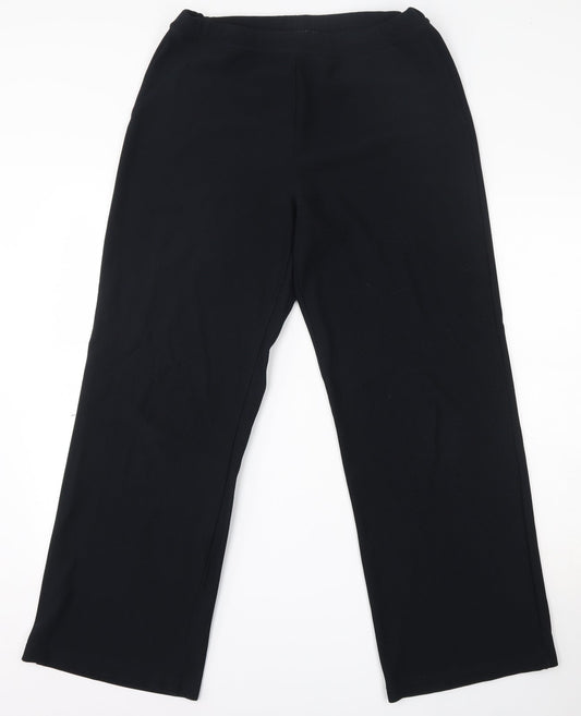 Womens UK Size 14 Dunnes Stores Regular Fit  Blue Trousers