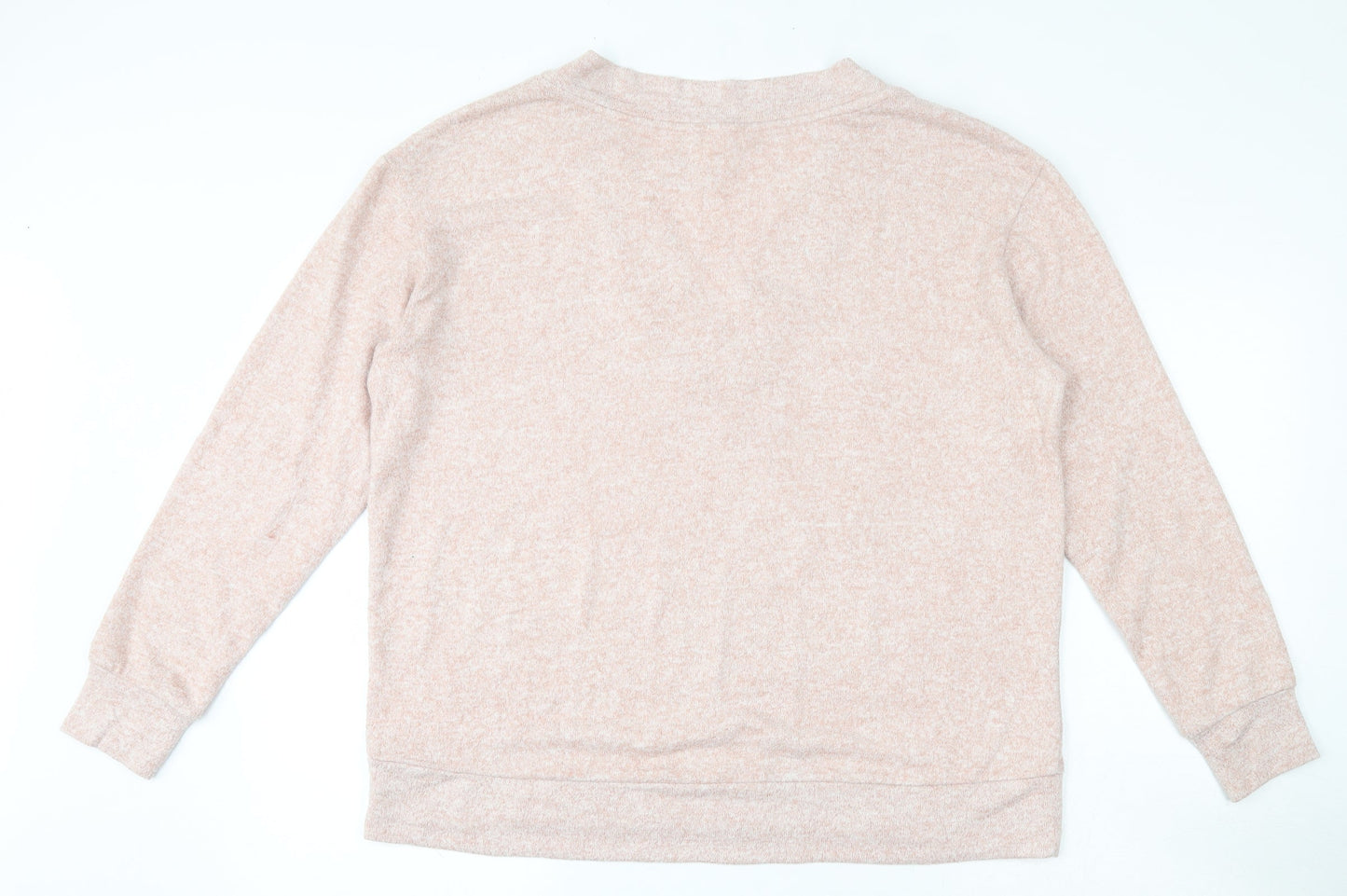 Womens UK Size M H&M Pink Pullover Jumper