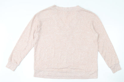 Womens UK Size M H&M Pink Pullover Jumper