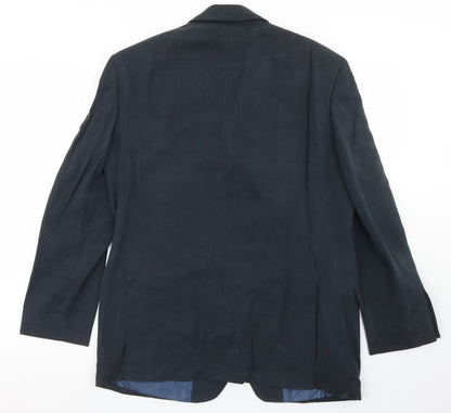 Mens UK Size 40 Marks and Spencer Regular Blue Suit Jacket
