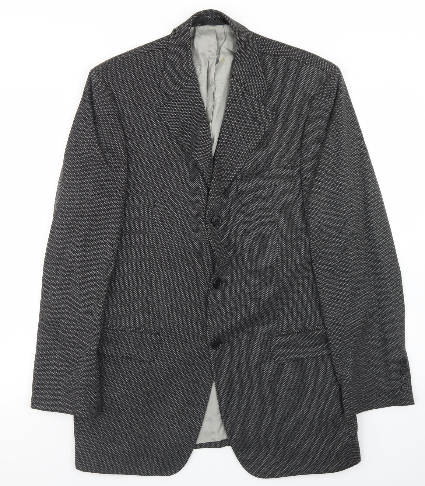Mens UK Size 38 Marks and Spencer Regular Grey Suit Jacket