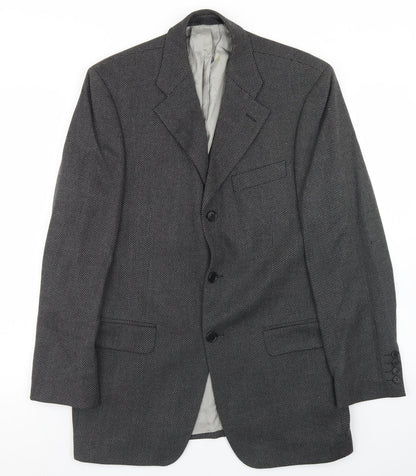 Mens UK Size 38 Marks and Spencer Regular Grey Suit Jacket