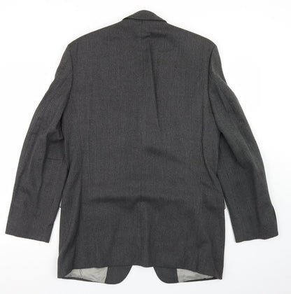 Mens UK Size 38 Marks and Spencer Regular Grey Suit Jacket