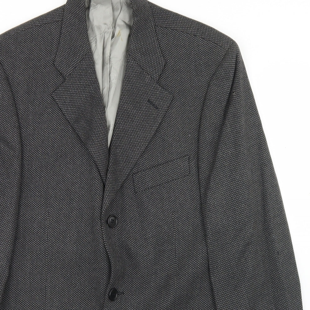 Mens UK Size 38 Marks and Spencer Regular Grey Suit Jacket
