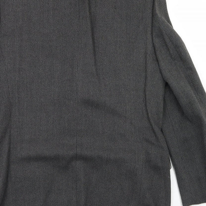 Mens UK Size 38 Marks and Spencer Regular Grey Suit Jacket
