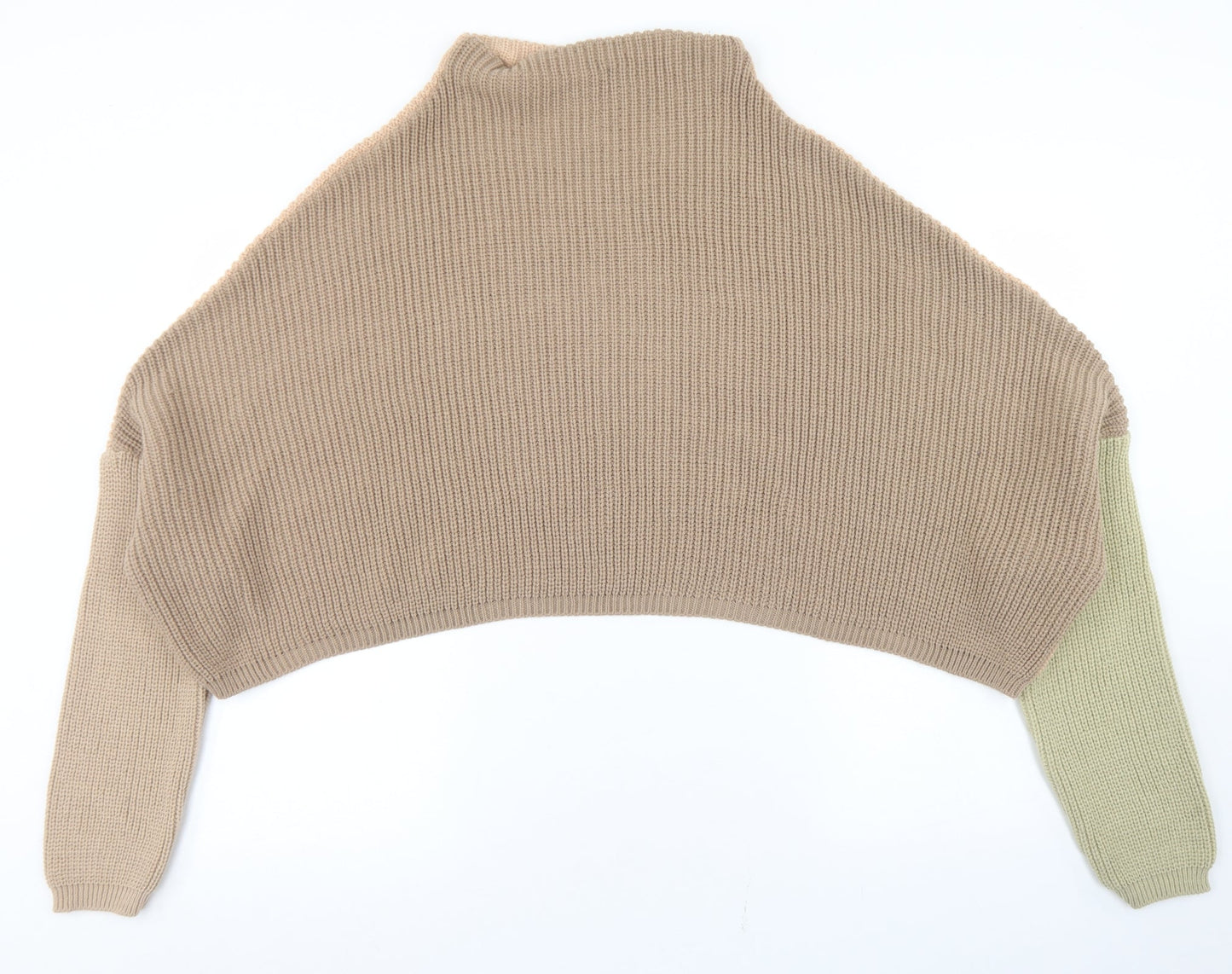 Womens UK Size 6 PRETTYLITTLETHING Brown Pullover Jumper