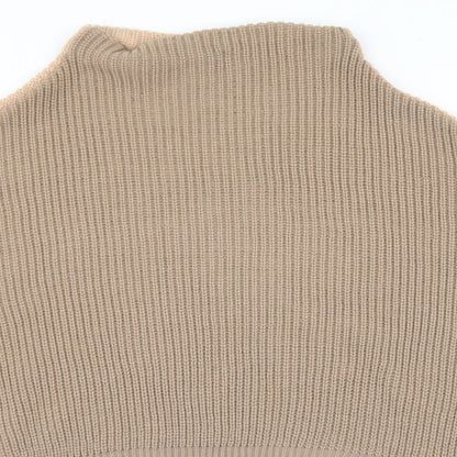 Womens UK Size 6 PRETTYLITTLETHING Brown Pullover Jumper