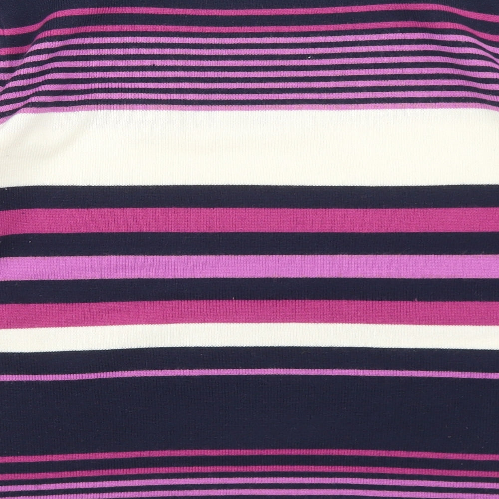Womens UK Size 14 Papaya Multicoloured Pullover Jumper