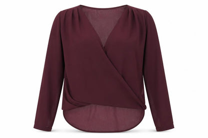 Womens UK Size 8 New Look Purple Basic Blouse
