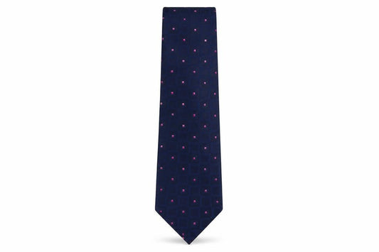Front view of Marks & Spencer men’s multicoloured geometric polyester pointed tie one size