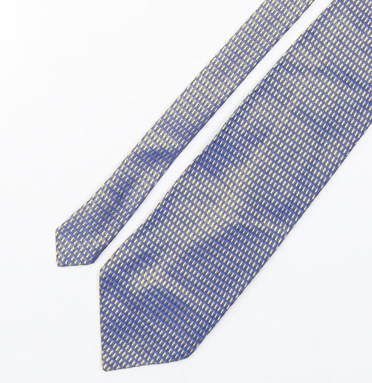 NEXT Mens Multicoloured Geometric Silk Pointed Tie One Size