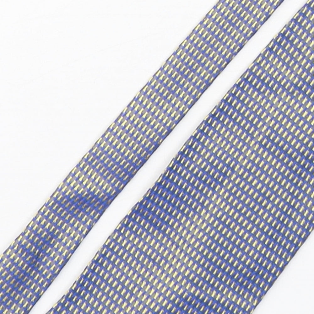 NEXT Mens Multicoloured Geometric Silk Pointed Tie One Size