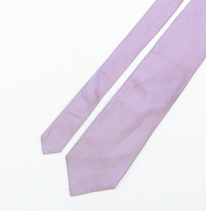 Michaelis Mens Pink Striped Silk Pointed Tie One Size
