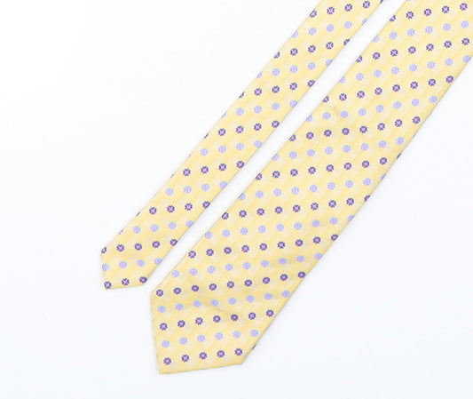 Hathaway Mens Multicoloured Floral Silk Pointed Tie One Size