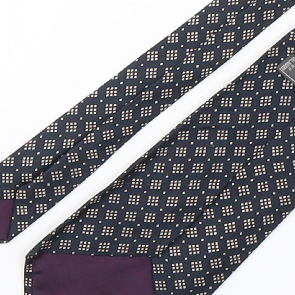 NEXT Mens Multicoloured Polka Dot Silk Pointed Tie One Size