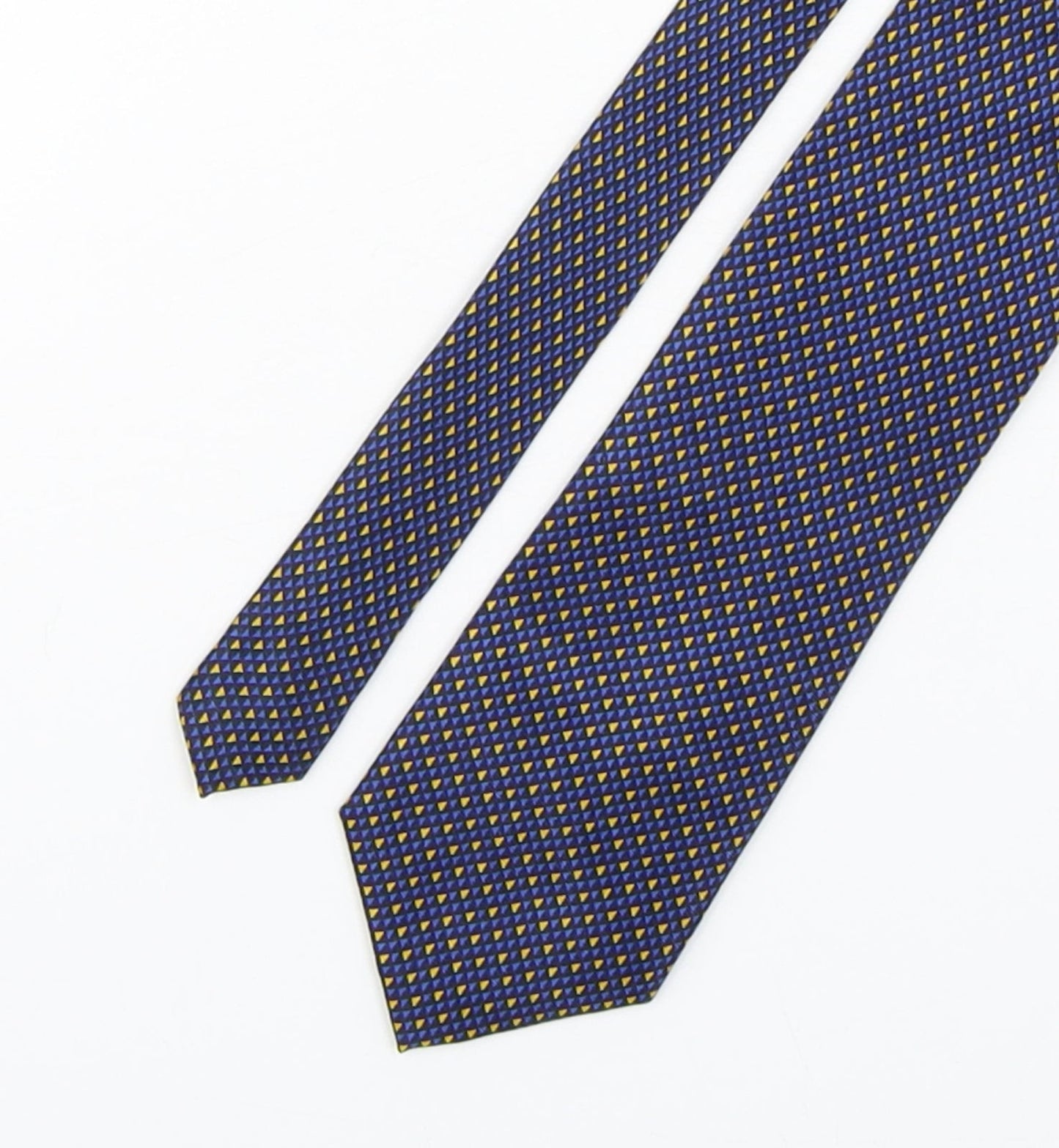 Gianni Ricci Mens Multicoloured Polka Dot Silk Pointed Tie One Size