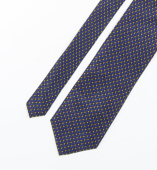 Gianni Ricci Mens Multicoloured Polka Dot Silk Pointed Tie One Size