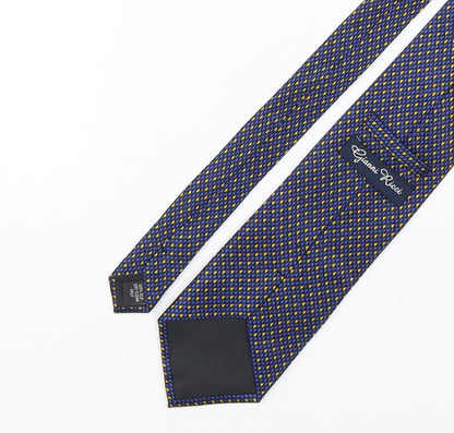Gianni Ricci Mens Multicoloured Polka Dot Silk Pointed Tie One Size
