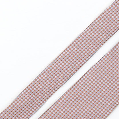 Mens Charlton Gray Multicoloured Geometric  Pointed Tie