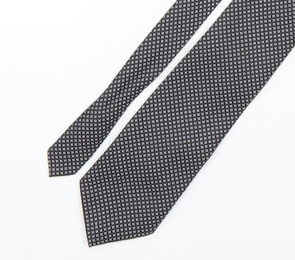 Marks and Spencer Mens Multicoloured Geometric Polyester Pointed Tie One Size