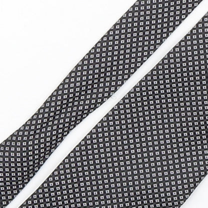 Marks and Spencer Mens Multicoloured Geometric Polyester Pointed Tie One Size