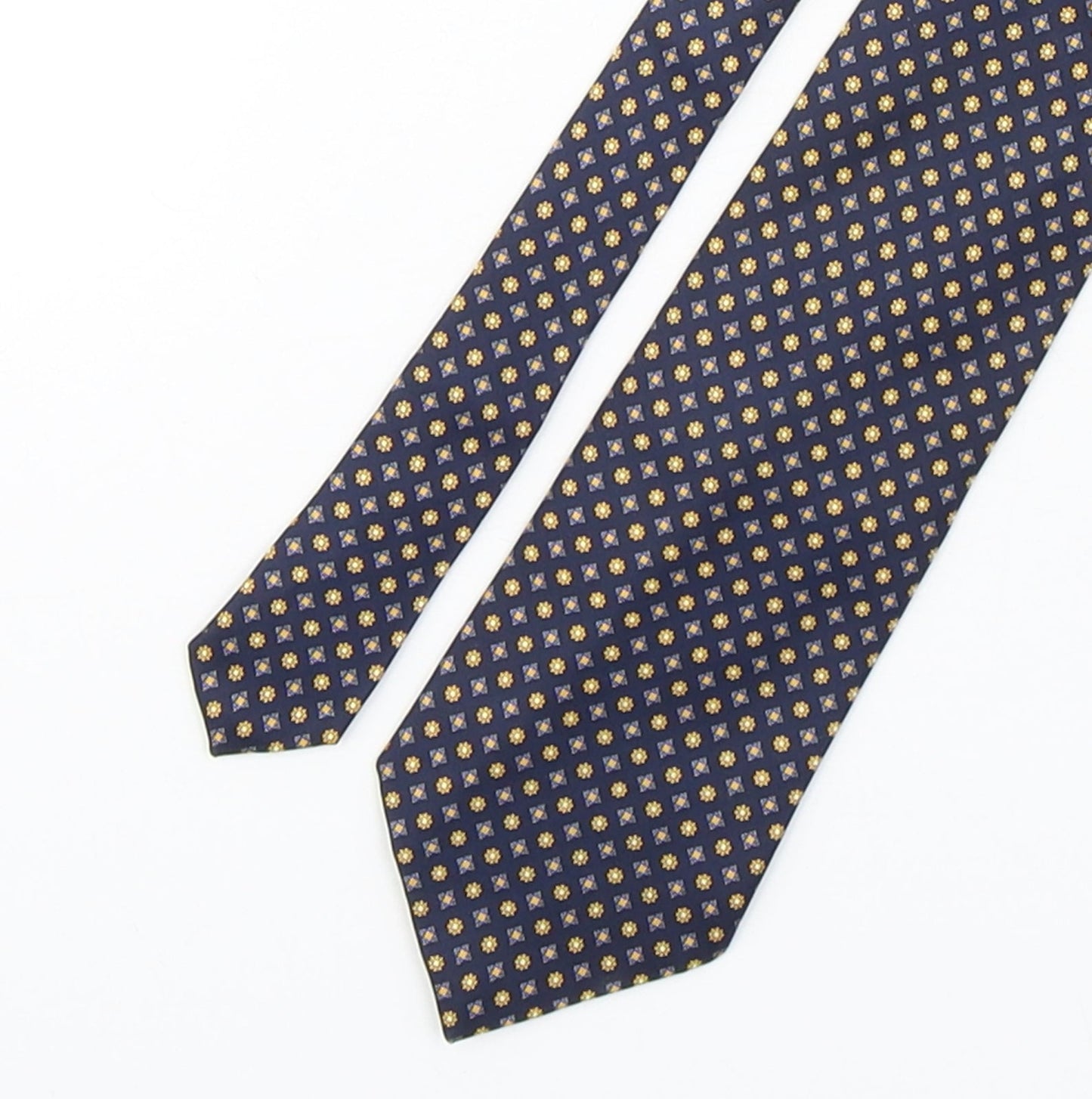 Marks and Spencer Mens Multicoloured Floral Silk Pointed Tie One Size