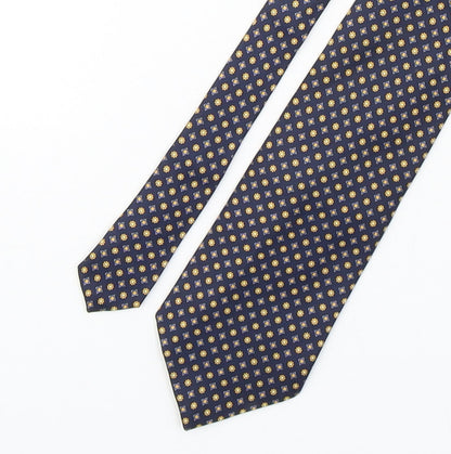 Marks and Spencer Mens Multicoloured Floral Silk Pointed Tie One Size