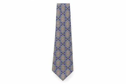Mens George Arthur Dunn Multicoloured Paisley  Pointed Tie