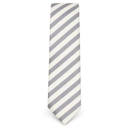 Mens Milan Multicoloured Striped  Pointed Tie