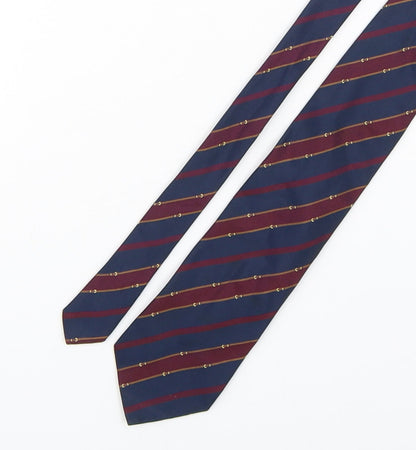 Mens Frangi Multicoloured Striped  Pointed Tie