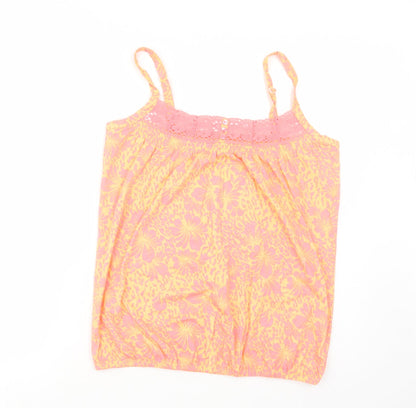 Womens UK Size 12 BHS Orange Camisole Blouse
