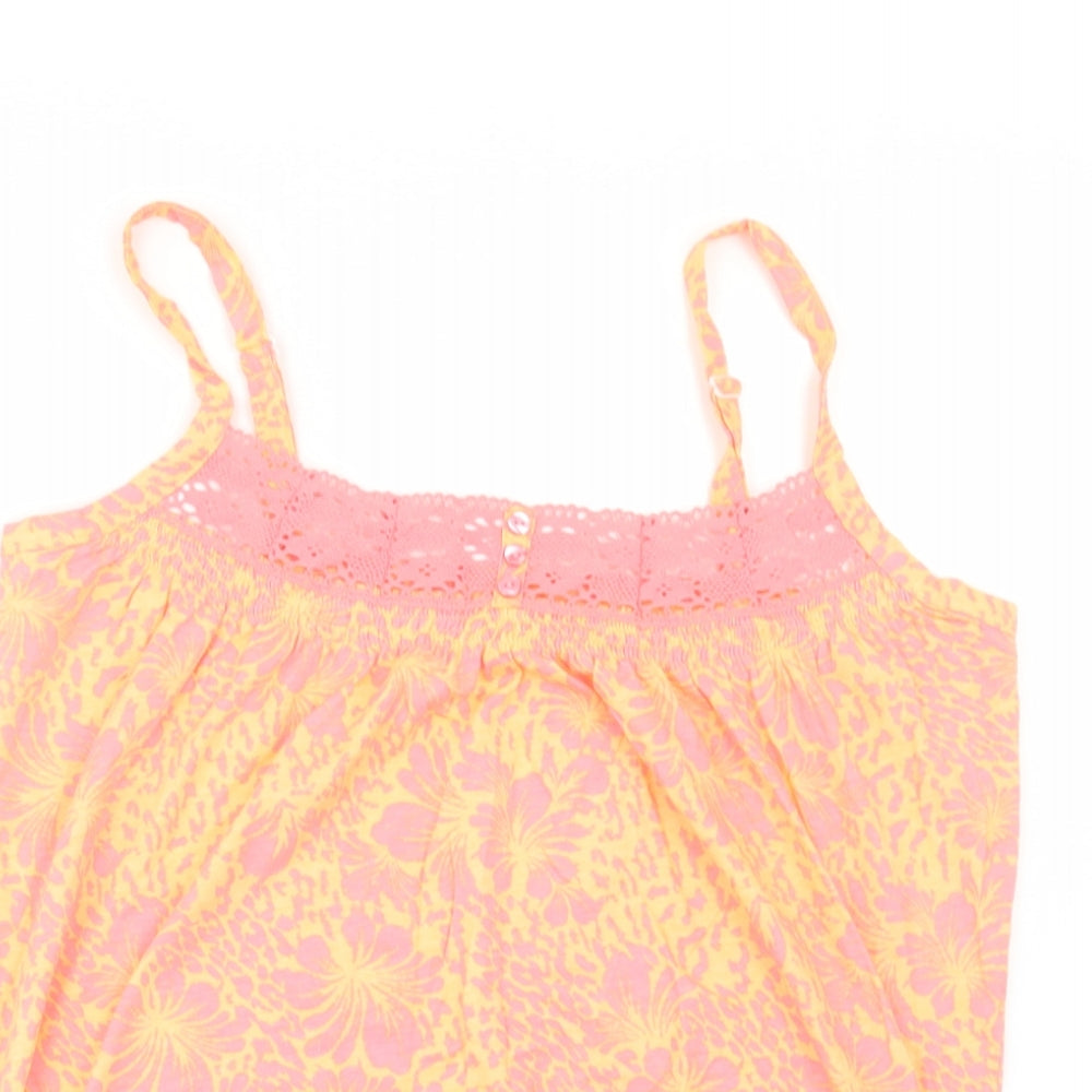 Womens UK Size 12 BHS Orange Camisole Blouse