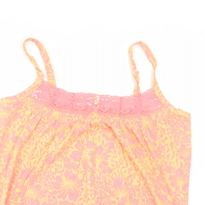 Womens UK Size 12 BHS Orange Camisole Blouse