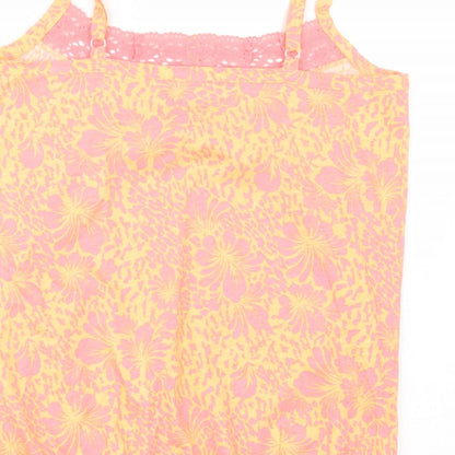 Womens UK Size 12 BHS Orange Camisole Blouse