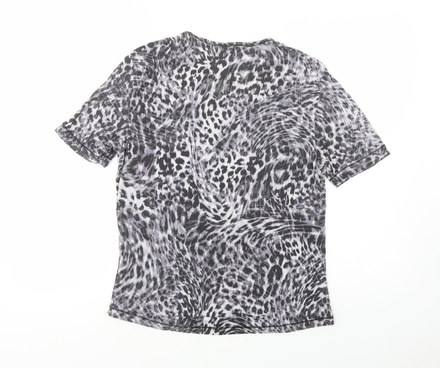 Womens UK Size 14 Gerry Weber Grey Basic T-Shirt