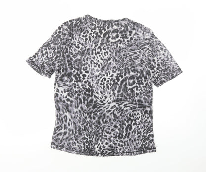 Womens UK Size 14 Gerry Weber Grey Basic T-Shirt