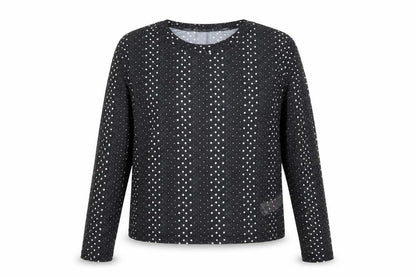 Womens UK Size L Primark Black Basic Blouse