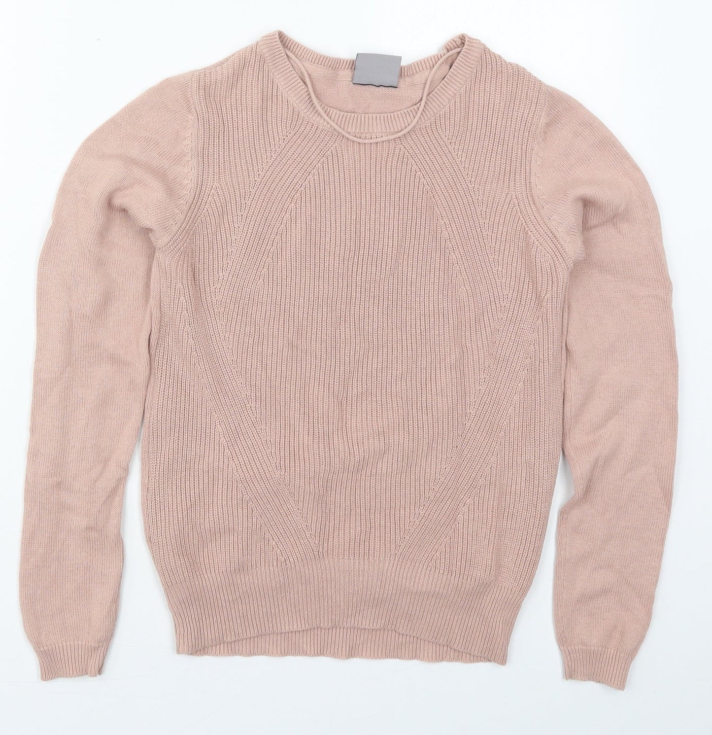 Womens UK Size XS VERO MODA Pink Pullover Jumper
